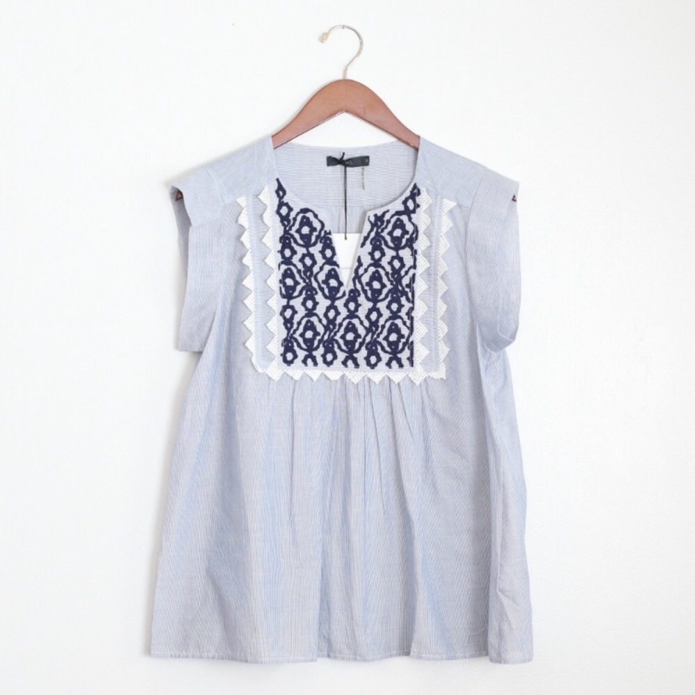 Embroidered Top